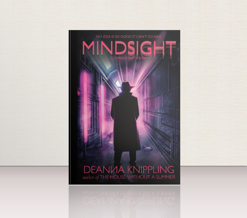 book mockup of Mindsight by DeAnna Knippling